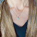 Raw Triangle Pendant - Gold