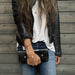 Embossed Wallet - Black