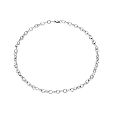 primary image of Link Chain Choker - Sterling Silver