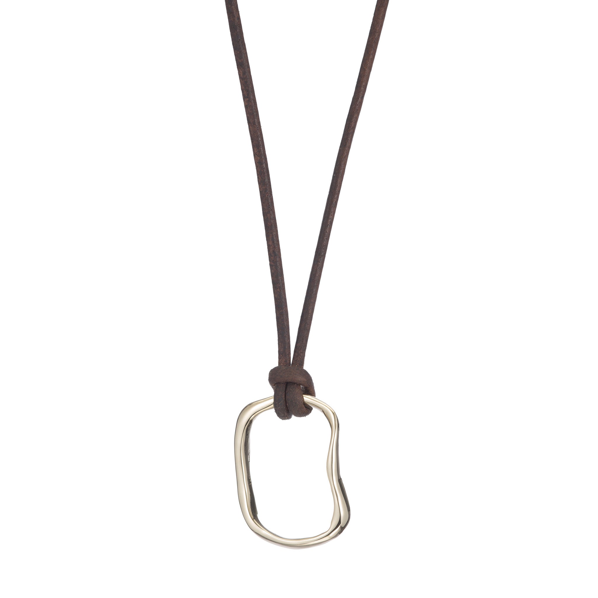 Raw Journey Necklace - Gold