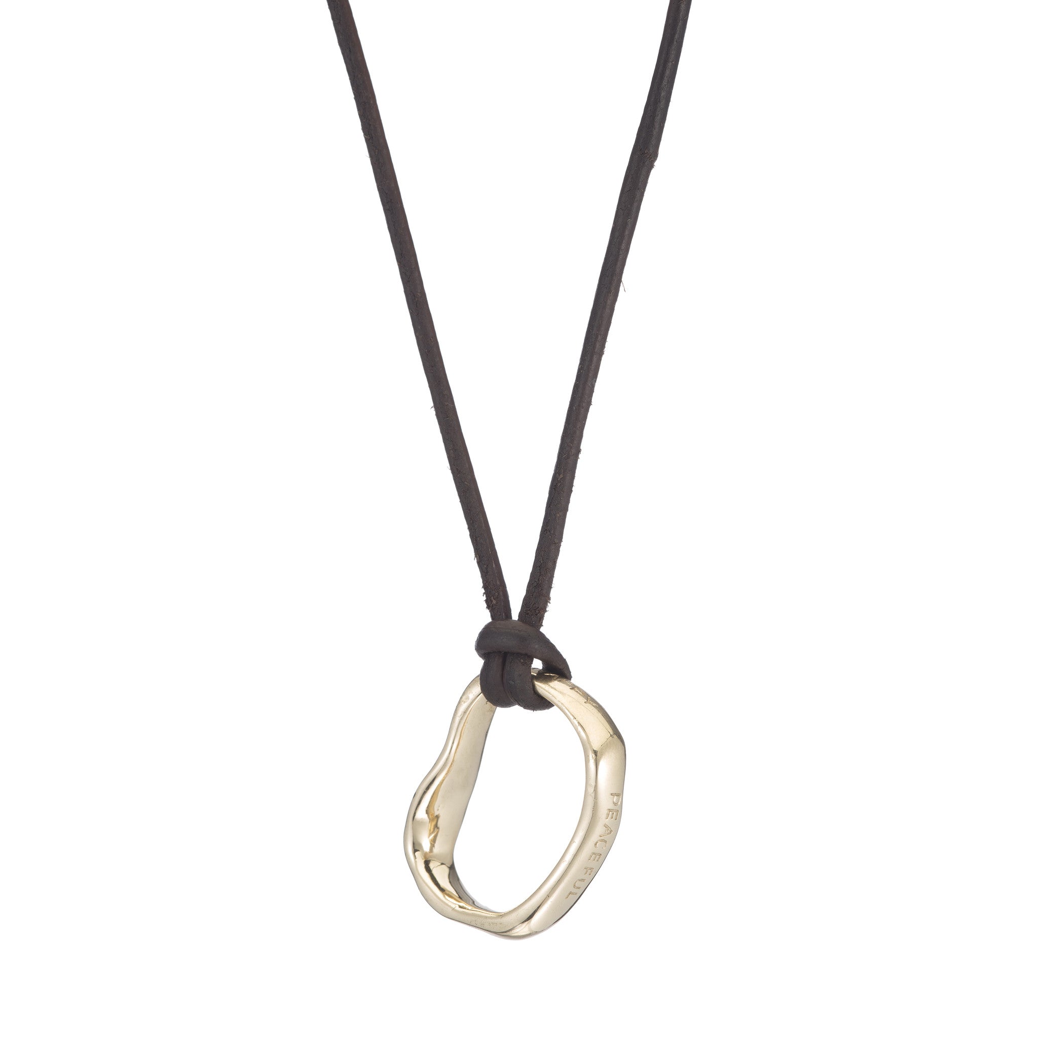Raw Journey Necklace - Gold