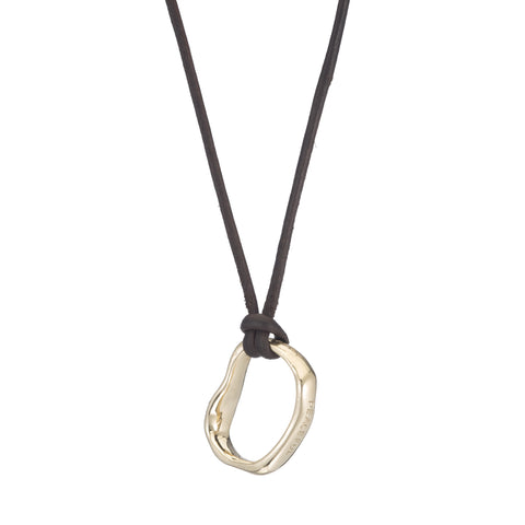 primary image of Raw Journey Necklace - Gold
