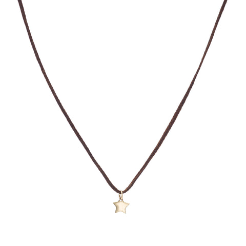 alternate image of Little Star Pendant - Gold