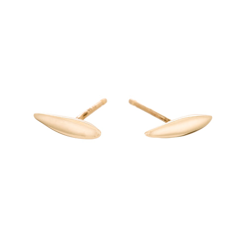 primary image of Raw Earrings - Gold