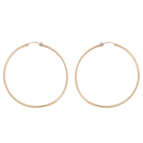 primary image of Large Thin Hoops - 14K Gold Filled