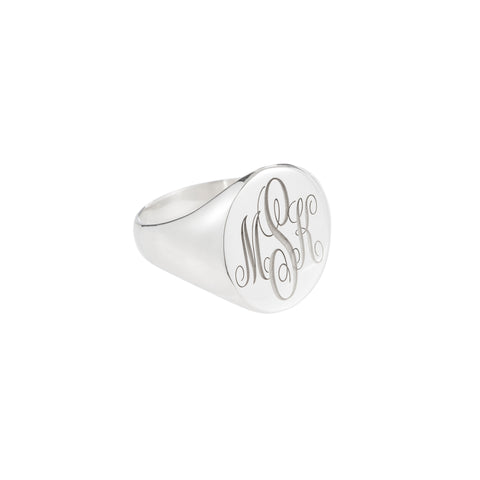 primary image of J Ring - Sterling Silver