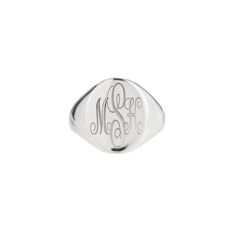alternate image of J Ring - Sterling Silver