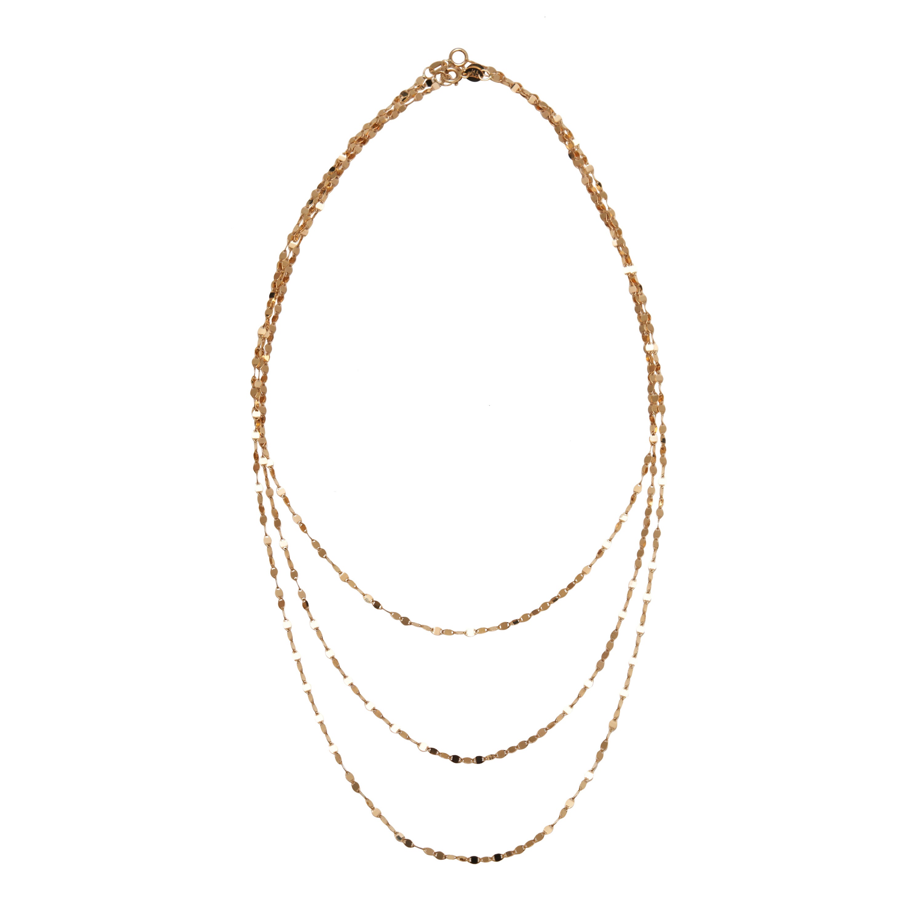 Mini Disc Necklace - Gold