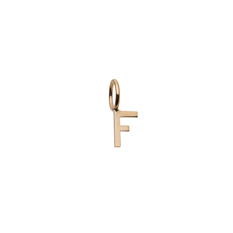 primary image of Mini Letter F - Gold