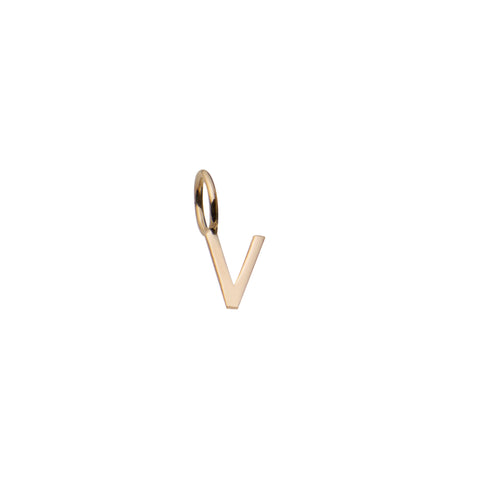 primary image of Mini Letter V - Gold