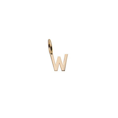 primary image of Mini Letter W - Gold