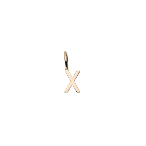 primary image of Mini Letter X - Gold