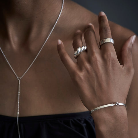 alternate image of Locked Bracelet - Sterling Silver