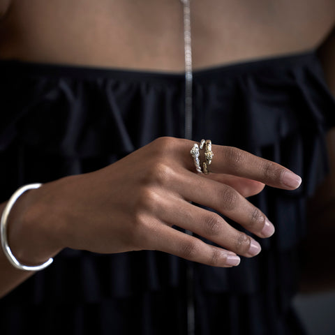 alternate image of Lioness Ring - Gold