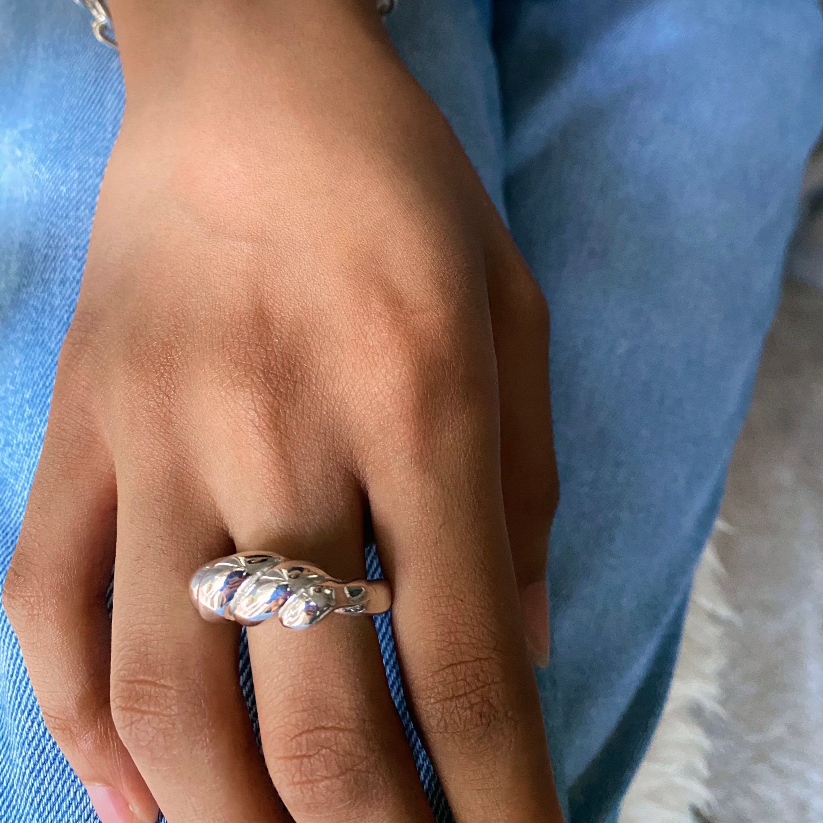 Athena Ring - Sterling Silver