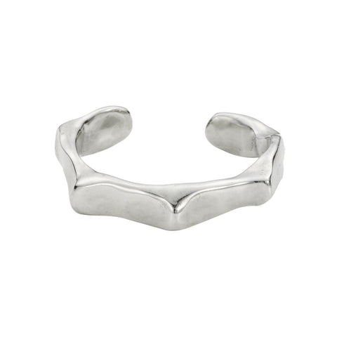 primary image of Raw Chunky Spike Cuff - Sterling Silver