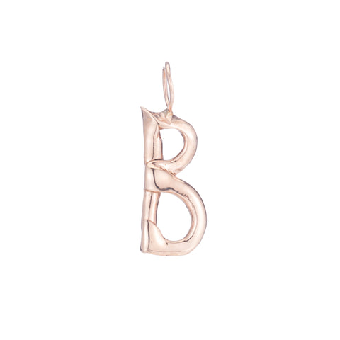 primary image of Raw Letter B - Rose Gold