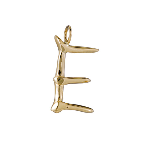 primary image of Raw Letter E - Gold