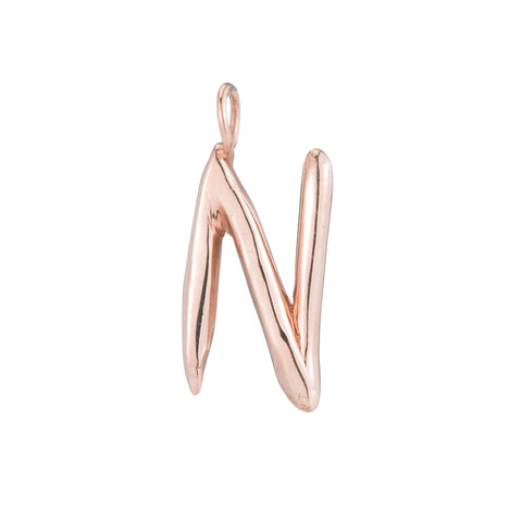 primary image of Raw Letter N - Rose Gold
