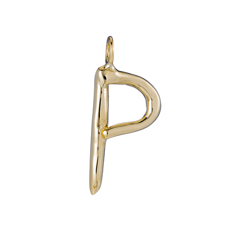 primary image of Raw Letter P - Gold