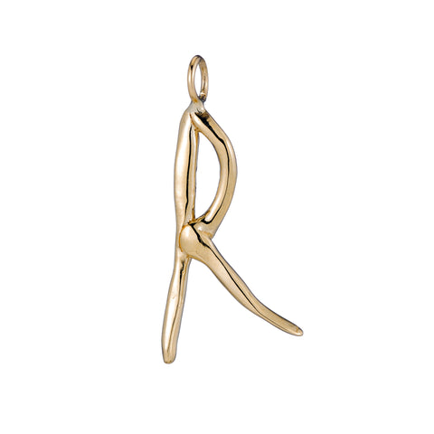 primary image of Raw Letter R - Gold