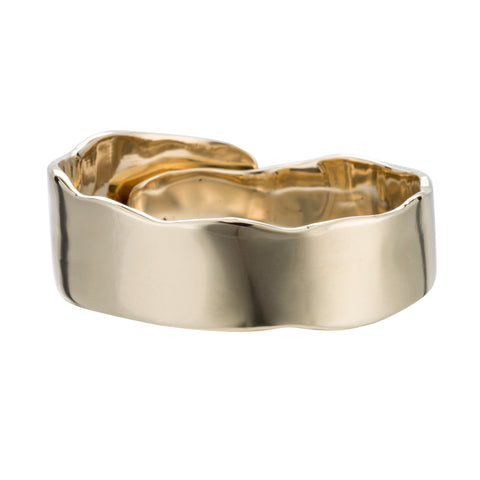 primary image of Raw Organic Cuff - 14K Gold Plated