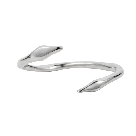 primary image of Raw Snake Cuff - Sterling Silver