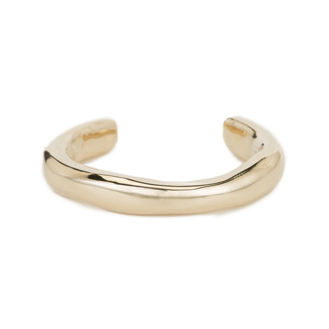 primary image of Raw Thick Cuff - 14K Gold Plated