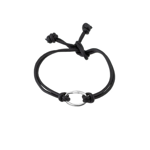 primary image of Raw Eternity Bracelet - Silver