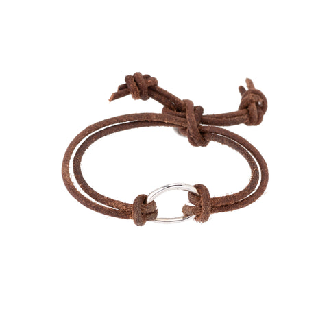 alternate image of Raw Eternity Bracelet - Silver