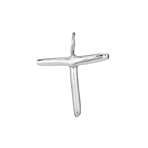 primary image of Raw Letter T - Sterling Silver