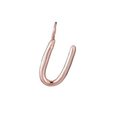 primary image of Raw Letter U - Rose Gold