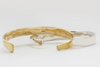 Raw Flat Cuff - 14K Gold Plated