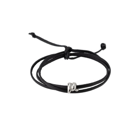 primary image of Warrior Bead Bracelet - Sterling Silver