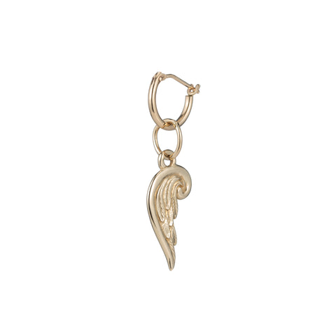 primary image of Angel Wing Pendant Earring - Gold