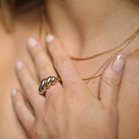 alternate image of Athena Ring - 14K Gold Plated