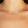 Classic Choker - White Gold
