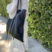 Extra Large Fringe Tote - Black